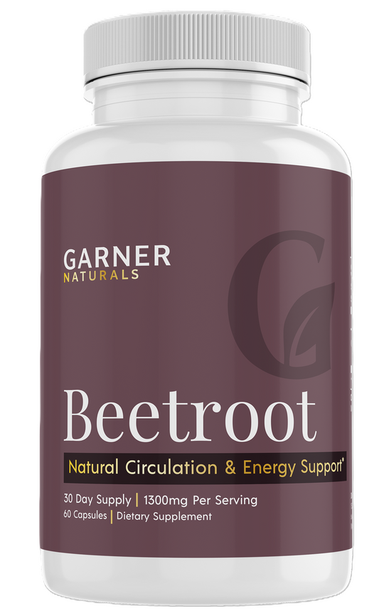 Beetroot Capsules | Natural Circulation & Energy Support Supplement