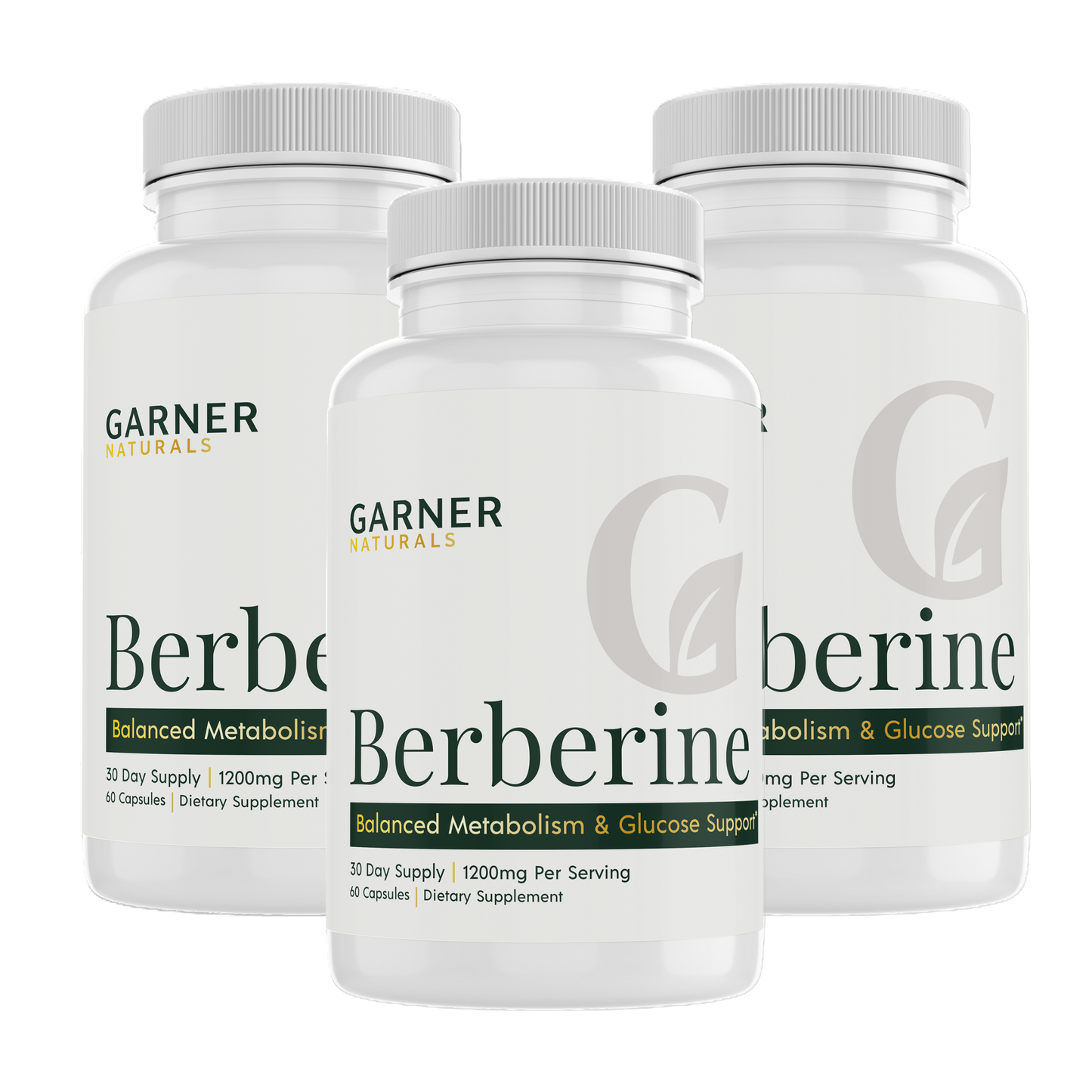 Berberine HCL Capsules | Blood Sugar & Metabolism Support Supplement