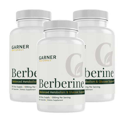 Berberine HCL Capsules | Blood Sugar & Metabolism Support Supplement
