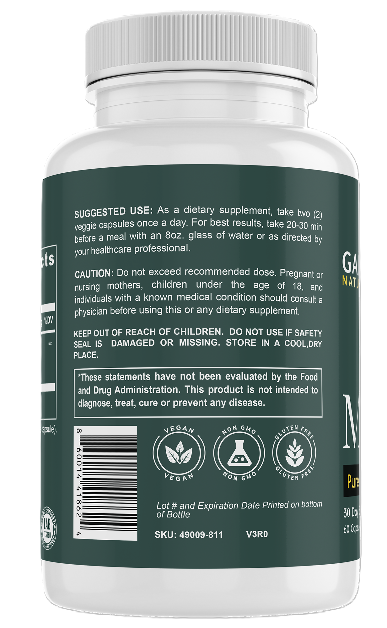 Moringa Capsules | Pure Plant-Based Wellness Supplement